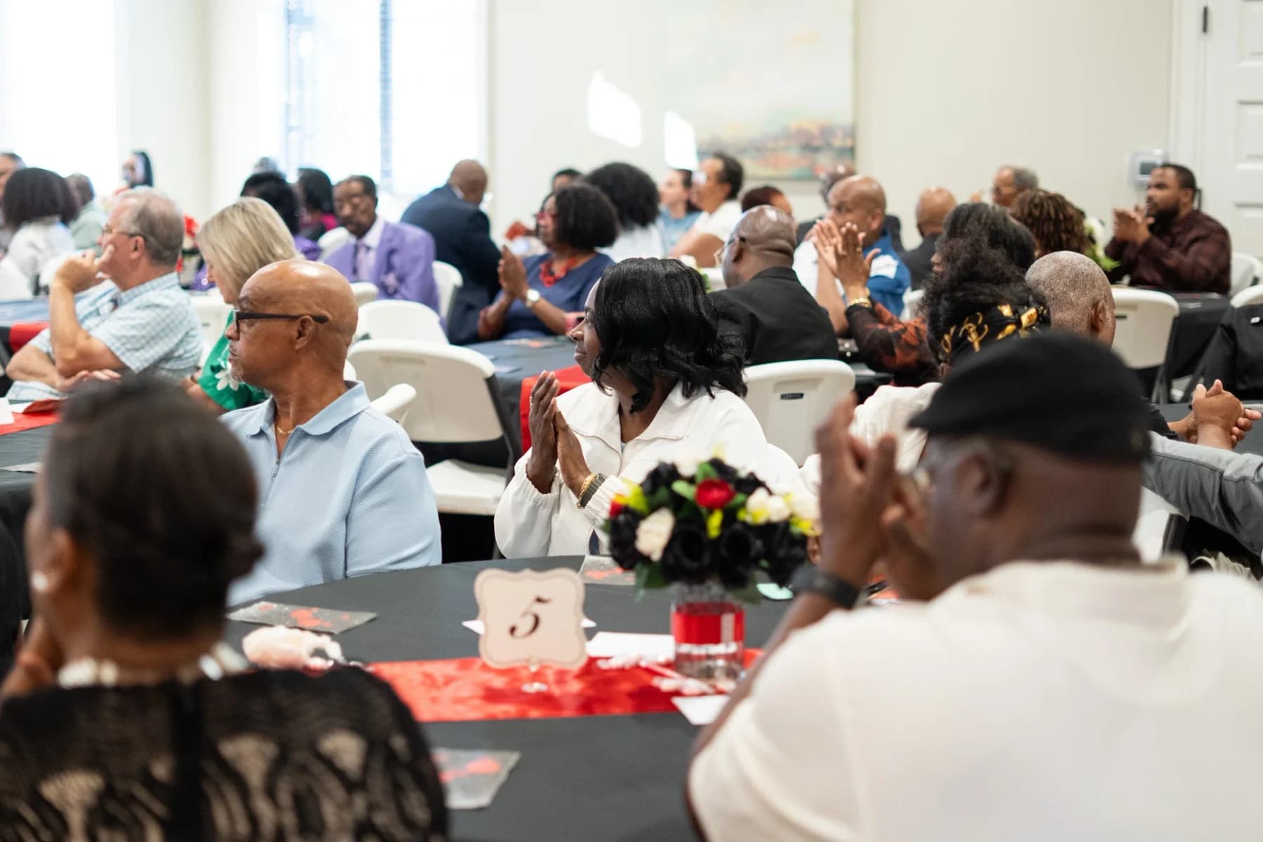 Our ministry family gathered for the April 2024 appreciation lunch